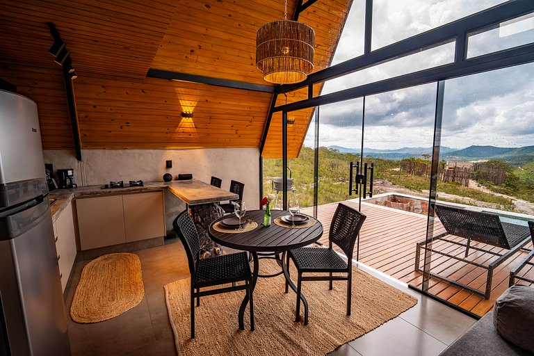 Cabanas do Ouro - Chalé Lobo Guará